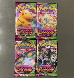 (1x) Pokemon Vivid Voltage Booster Pack - Sword & Shield - Random Art - SEALED - Image 1