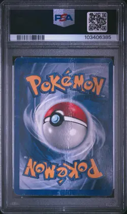Pokemon 1999 Mewtwo 10/102 Holo Rare Base Set Shadowless PSA 1 - Image 2