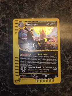 Pokemon Umbreon Aquapolis Holo Rare #H29💣💣✨✨🔥🔥 NICE CARD!!! - Image 1