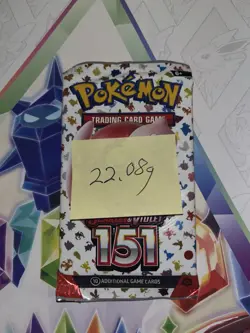 Very Heavy! 22.08 Gram Pokemon 151 Booster Pack Weighed Sealed - Image 2