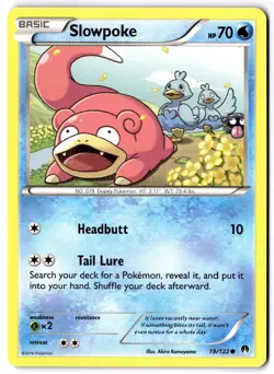 Slowpoke 19/122 Non-Holo 2016 Pokemon Tcg - Image 1