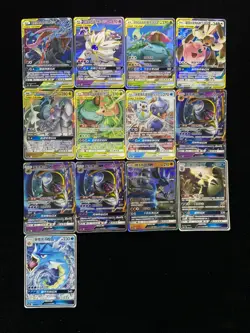 2023 Pokemon TCG S-Chinese Blastoise & Piplup GX Lunala GX Lunala GX Lot*13 AM11 - Image 2