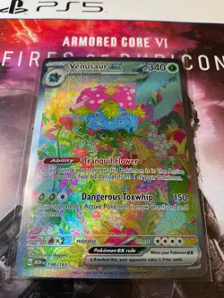 Pokemon TCG Venusaur EX Card 198/165 SV Sir 151 + Sealed Snorlax Promo 30th 📈 - Image 1