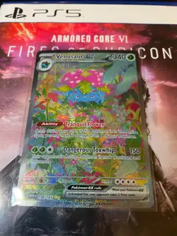 Pokemon TCG Venusaur EX Card 198/165 SV Sir 151 + Sealed Snorlax Promo 30th 📈 - Image 2