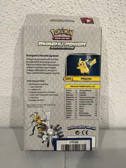 Pokemon TCG XY Evolutions Pikachu Power Theme Deck Cracked Ice Holo New Sealed - Image 2