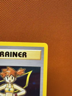 Misty 018/132 Gym Heroes Holo Unlimited Swirl Pokemon Vintage WotC - Image 3