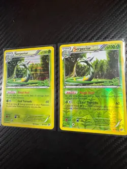 Pokemon Serperior Reverse And Holo Rare 8/113 Legendary Treasures Near Mint - Image 1