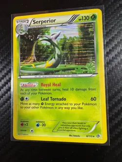 Pokemon Serperior Reverse And Holo Rare 8/113 Legendary Treasures Near Mint - Image 2