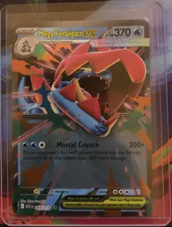 Pokemon TCG - Mega Feraligatr ex 043/217 Double Rare Ascended Heroes English - Image 1
