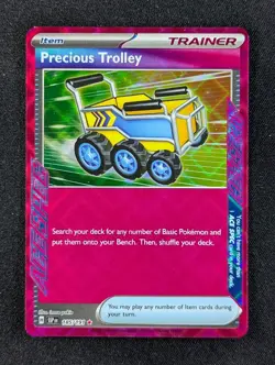 2024 Pokemon PRECIOUS TROLLEY #185/191 Surging Sparks ACE Spec Rare English - Image 1
