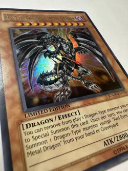 Yu-Gi-Oh Red-Eyes Darkness Metal Dragon JUMP-EN030 Ultra Rare Konami Holo - Image 2