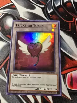Yugioh! Token: Trickstar OP10-EN026 OTS Tournament Pack 10 Unlimited - LP - Image 1
