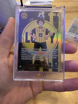 One Piece x BVB Monkey D Luffy Ruffy Promo Card ST13-003 - Image 4