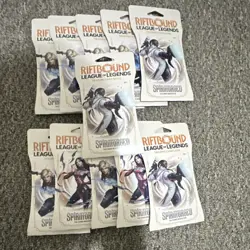 Riftbound League of Legends Spiritforged Booster Packs 11x 14 Cards Sealed - Image 1