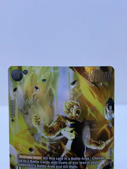 Vegeta FS09-15 Foil DB Legends Stamp Dragon Ball Super Card Game | NM - Image 3