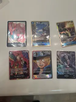 12 - One Piece OP13, PRB02, PRB01, st leader,Alternate Art, SEC, and a Don card - Image 1