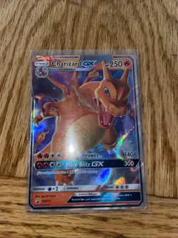 Charizard GX SM211 - NM Foil Promo Rare Pokemon Card - Image 1