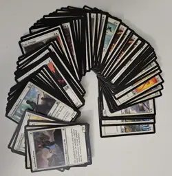 Magic The Gathering White 100 Card Lot Commons Uncommons Deck Builder - Image 1