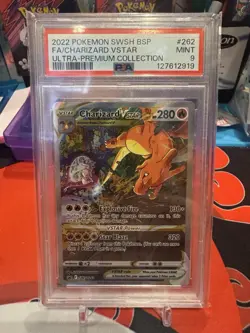 Charizard VSTAR SWSH262 SWSH: Sword & Shield Promo Cards Holo PSA 9 - Image 1