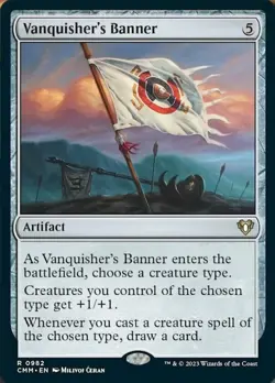 MTG Vanquisher's Banner, NM-Mint, English Commander Masters - Image 1