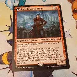 Magic: The Gathering Modern Horizons 3 Ral Monsoon Mage & Leyline Prodigy - Image 1