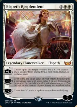 MTG Elspeth Resplendent - Foil - Promo Pack, Promo Pack, Lightly Played, English - Image 1