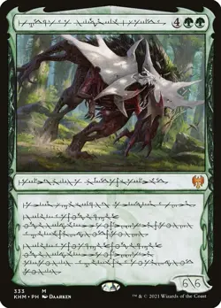 MTG Vorinclex, Monstrous Raider Phyrexian Kaldheim Regular Mythic Rare - Image 1