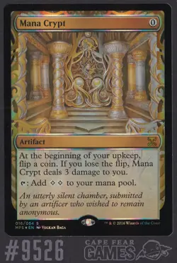 Mana Crypt - Foil - #9526, Light Play, English, Kaladesh Inventions - Image 1