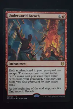 Magic The Gathering MTG UNDERWORLD BREACH Theros Beyond Death LP Lightly Played - Image 1