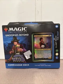 Magic: The Gathering Doctor Who Commander Deck – Blast from the Past New Sealed - Image 2