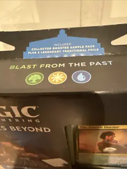 Magic: The Gathering Doctor Who Commander Deck – Blast from the Past New Sealed - Image 4