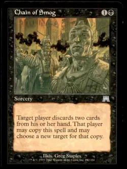 Chain of Smog LP Light Play Onslaught MTG [7960] - Image 1