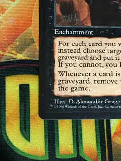 C5508 MAGIC THE GATHERING MTG MIRAGE FORBIDDEN CRYPT RARE NM - Image 4