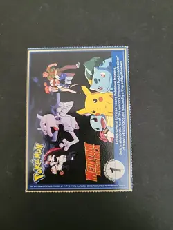 LP Charizard #6 Pokemon Burger King 1999 PokeTrivia Movie Card Perforated - Image 2