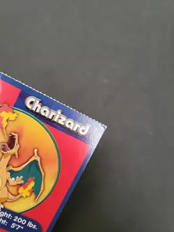 LP Charizard #6 Pokemon Burger King 1999 PokeTrivia Movie Card Perforated - Image 3