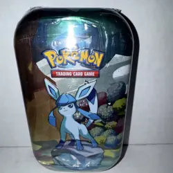 Prismatic Evolutions Pokemon Glaceon Mini Tin 2025 Eevee evolution line - Image 1