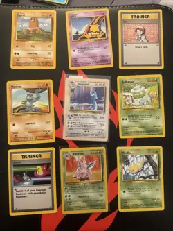 Pokemon 9 Card Lot Base Base Set 2 - Image 2