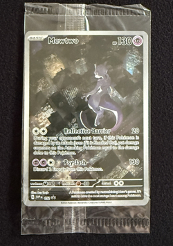 Mewtwo SVP 052 Black Star Promo Sealed Pokemon 151 Scarlet & Violet - Image 1