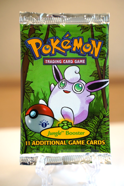 Pokemon 1999 Jungle 1st Edition Booster Pack Wigglytuff Vintage WOTC Sealed - Image 1