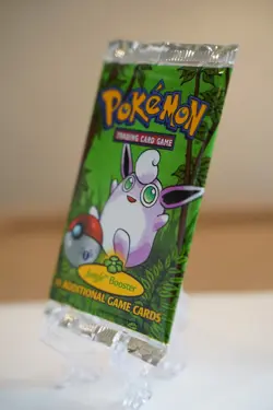 Pokemon 1999 Jungle 1st Edition Booster Pack Wigglytuff Vintage WOTC Sealed - Image 3