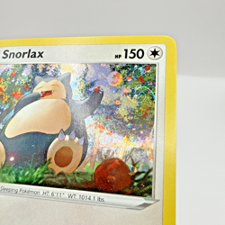 🌀 Pokemon TCG Snorlax 140/202 - Sword & Shield Cosmos Holo - HD Galaxy Swirl 🌀 - Image 2