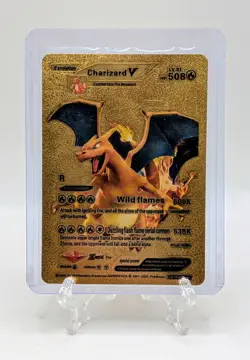 Pokemon Gold Foil Cards Pikachu Charizard Lot - Image 2