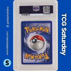 1999 POKEMON BASE SET SHADOWLESS #17/102 BEEDRILL PSA 8 - Image 2