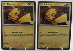 Lot of 2 Pikachu (Pokemon Day 2026) 051/162 - Image 1