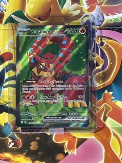 Pokemon Volcanion EX Full Art Ultra Rare 171/159 XY Steam Siege Holo - Image 1