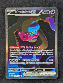 2024 Pokemon MUNKIDORI EX #091/064 Shrouded Fable Special Illustration Rare - Image 1