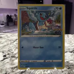 Pokemon TCG Squirtle SWSH233 Sword & Shield Promo Holo Basic 70 HP English - Image 1