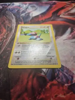 Pokemon TCG Porygon 1st Edition Shadowless Base Set 39/102 MP/HP - Image 5