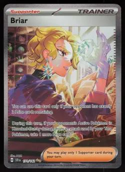 Briar 171/142 Special Illustration Rare Stellar Crown Pokemon - Image 1