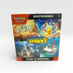 Pokemon TCG Scarlet & Violet Surging Sparks Booster Bundle 6 Packs, New Sealed - Image 1